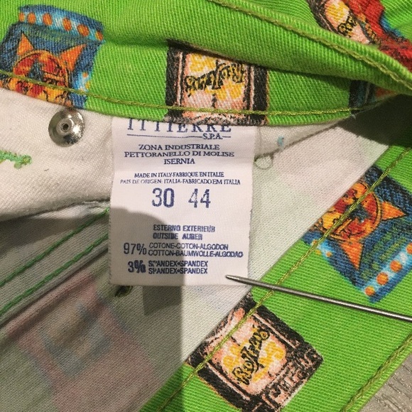 Vintage Versace perfume bottle pants - Picture 2 of 5